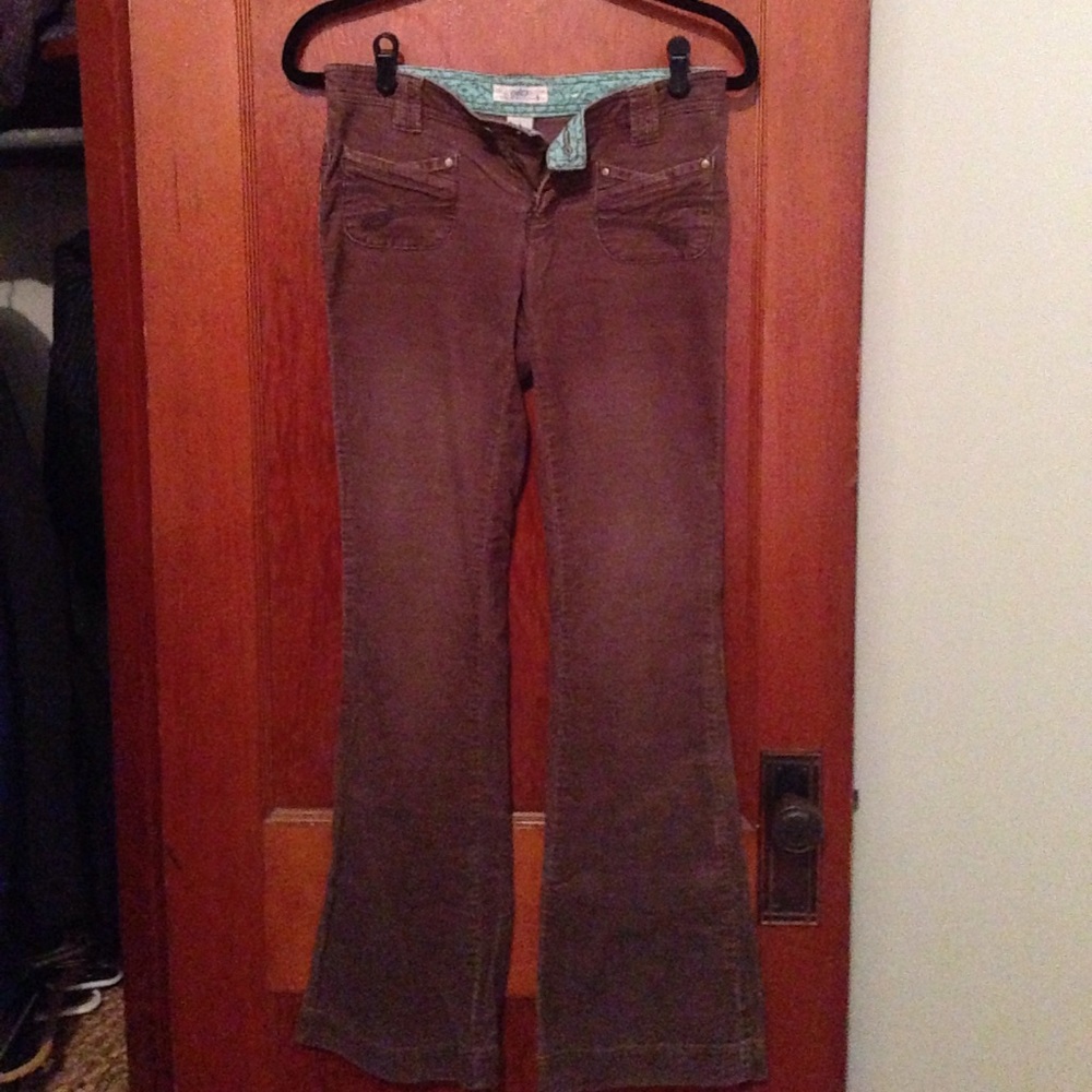 Size 1 brown corderoys